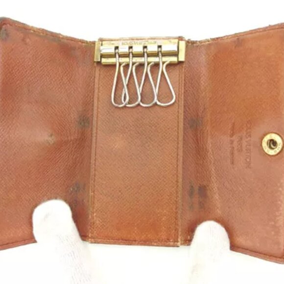 Louis Vuitton Key holder Key case Monogram Brown Woman Authentic Used - Picture 3 of 6